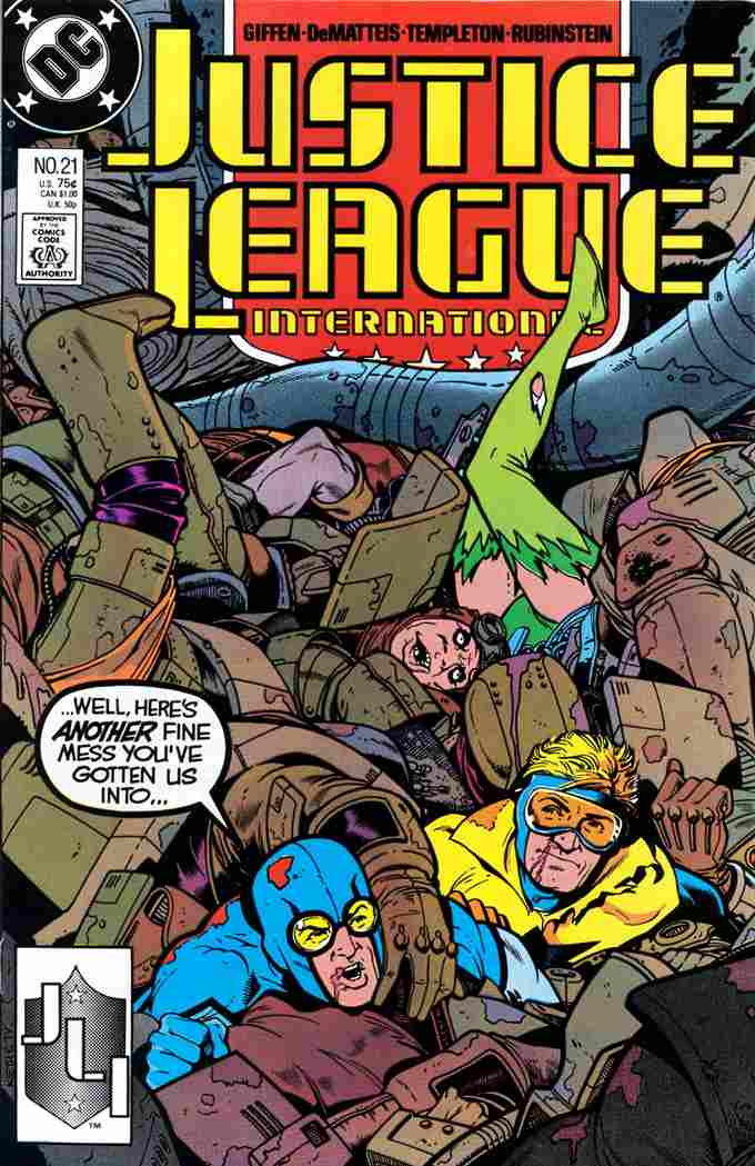 JUSTICE LEAGUE INTERNATIONAL (1987) #21