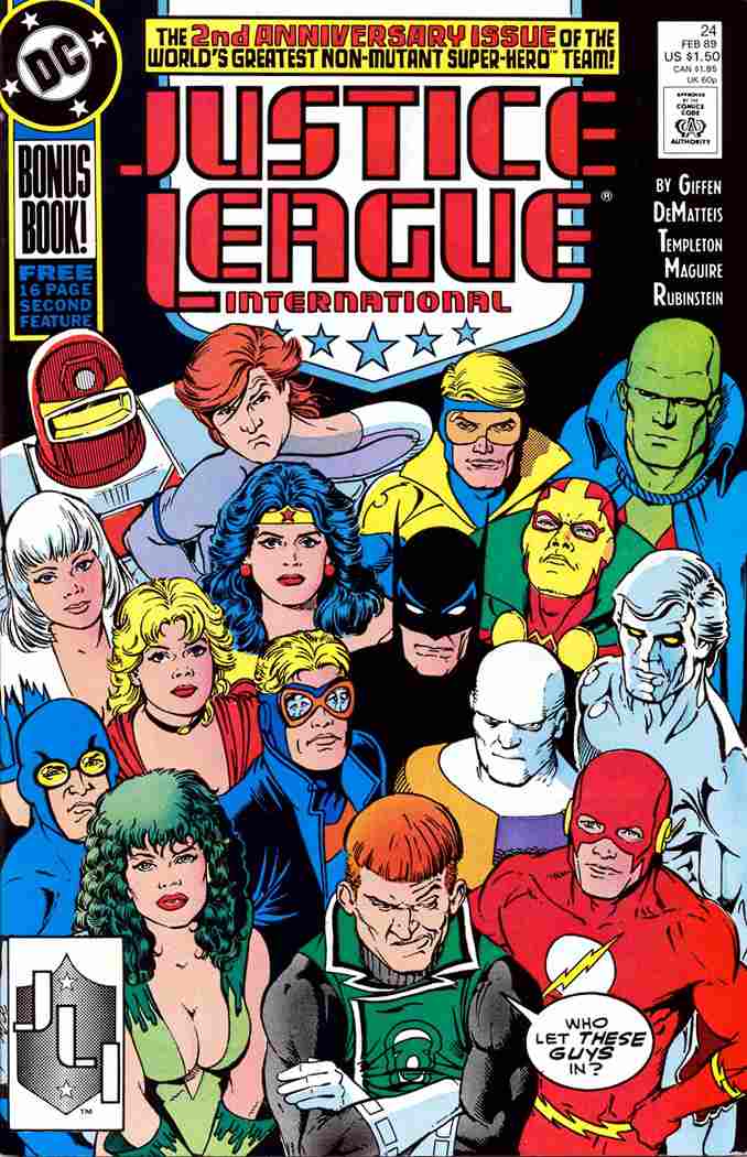 JUSTICE LEAGUE INTERNATIONAL (1987) #24