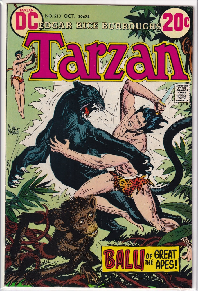 TARZAN (1972) #213 FN+