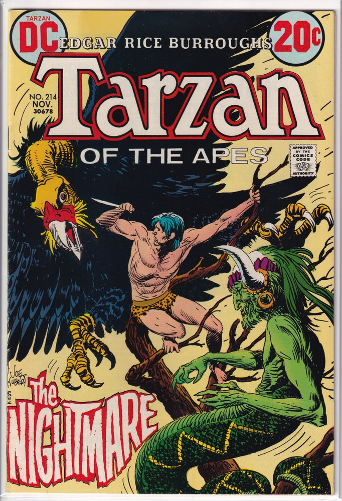 TARZAN (1972) #214 FN+