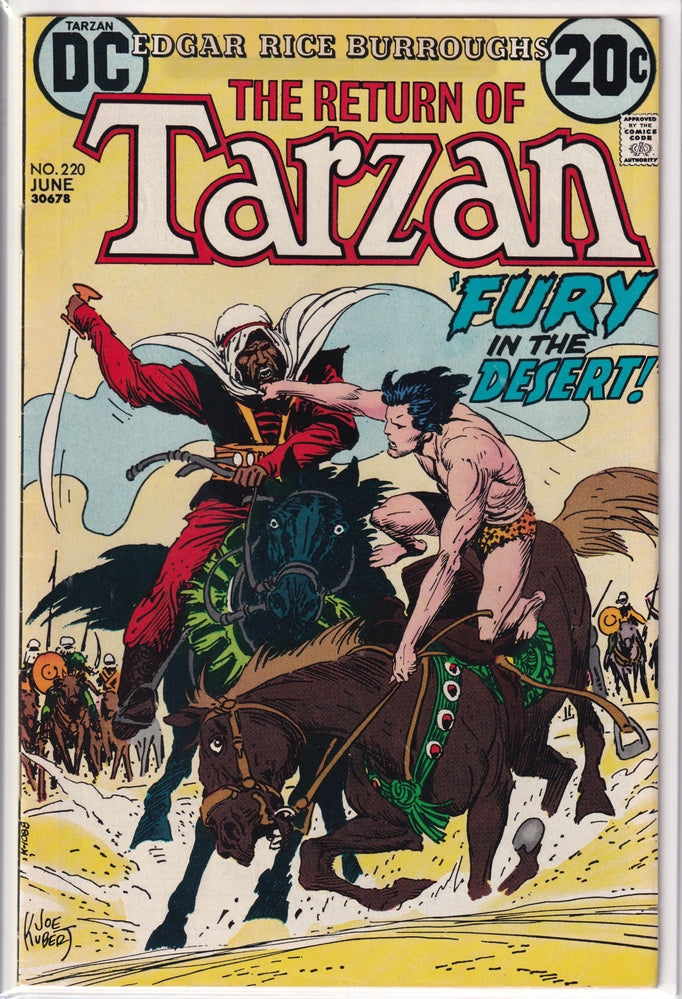 TARZAN (1972) #220 FN+