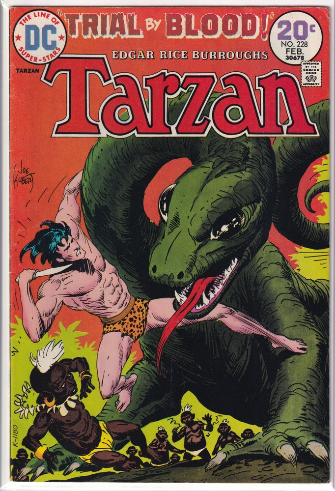 TARZAN (1972) #228 FN+