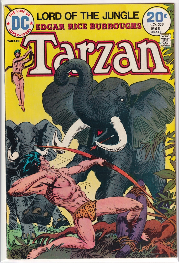 TARZAN (1972) #229 FN+