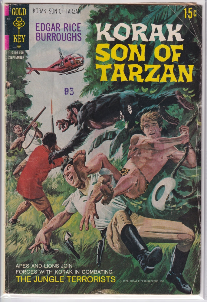 KORAK SON OF TARZAN #43 VG-