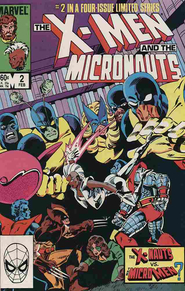 X-MEN AND THE MICRONAUTS #2 VF