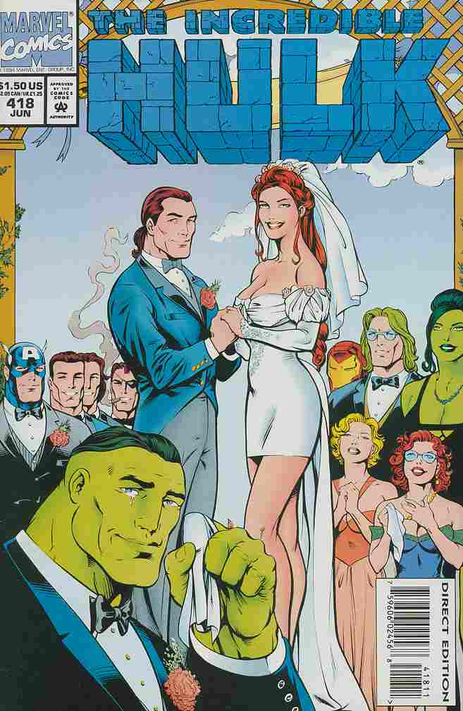 INCREDIBLE HULK (1962) #418 NM-