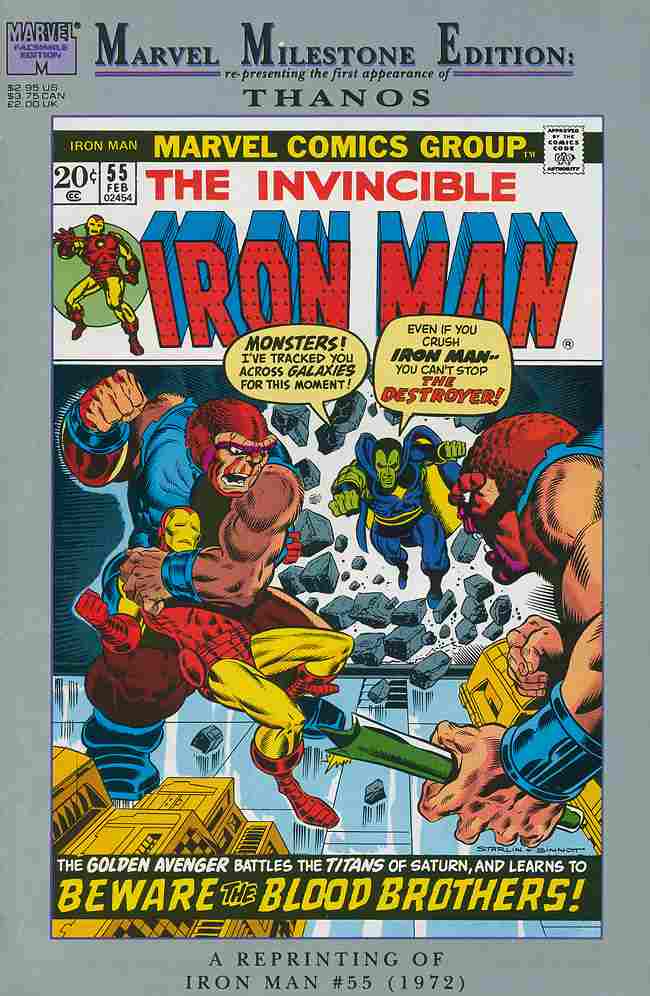 MARVEL MILESTONE EDITION:  IRON MAN #55