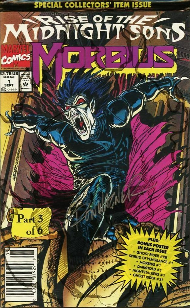 MORBIUS THE LIVING VAMPIRE #1 (NEWSTAND VERSION)