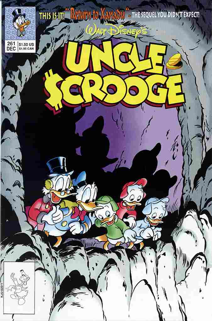 UNCLE SCROOGE (1954) #261 NM-