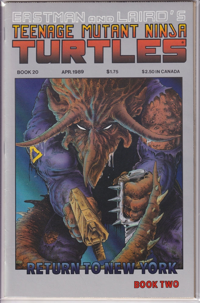 TEENAGE MUTANT NINJA TURTLES (1984) #20 VF