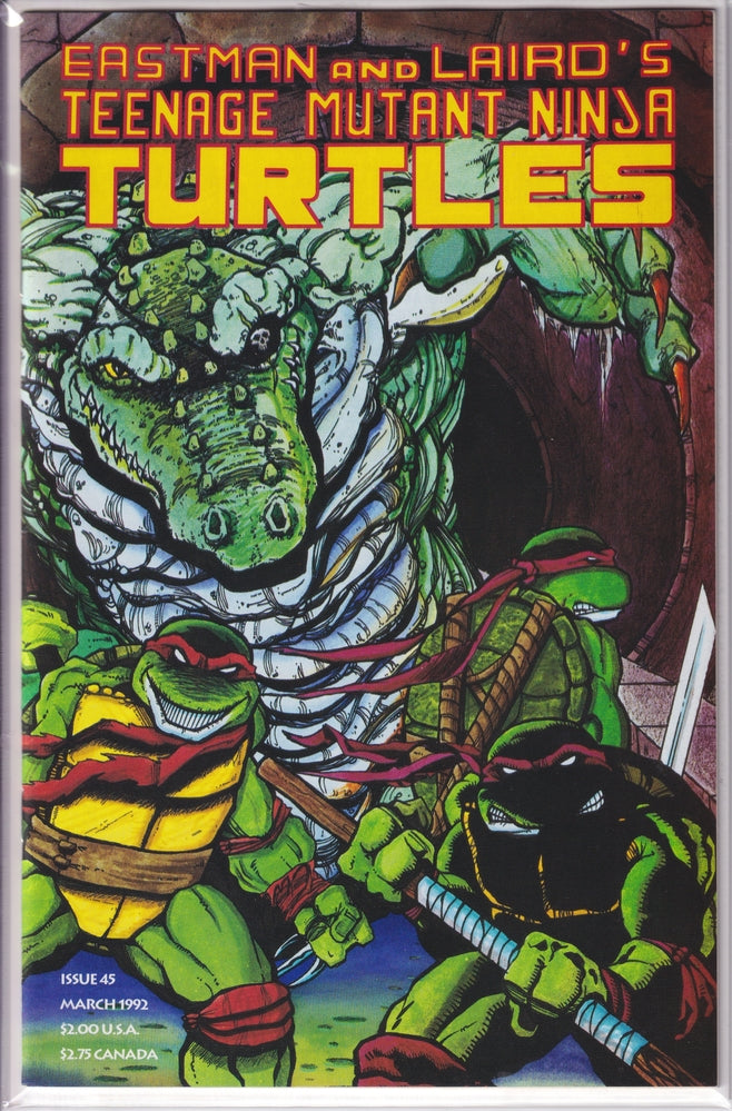 TEENAGE MUTANT NINJA TURTLES (1984) #45 VF+