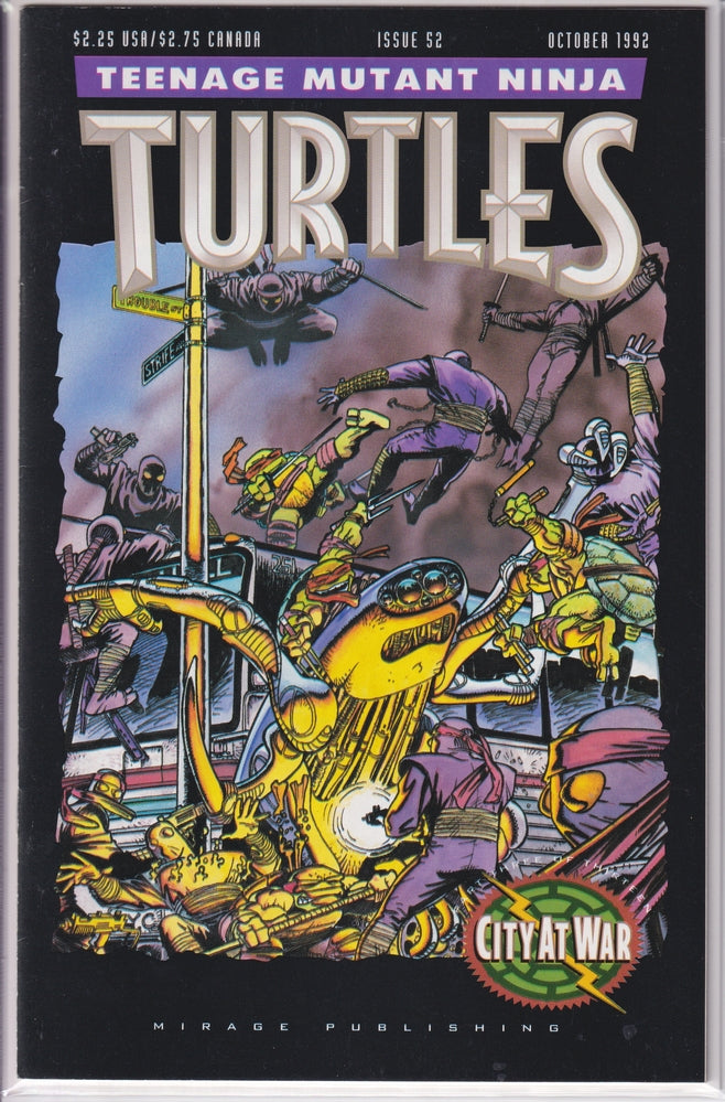 TEENAGE MUTANT NINJA TURTLES (1984) #52 VF/NM