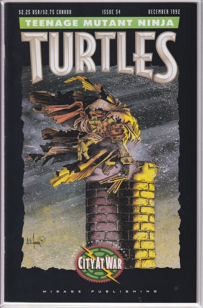 TEENAGE MUTANT NINJA TURTLES (1984) #54 FN/VF