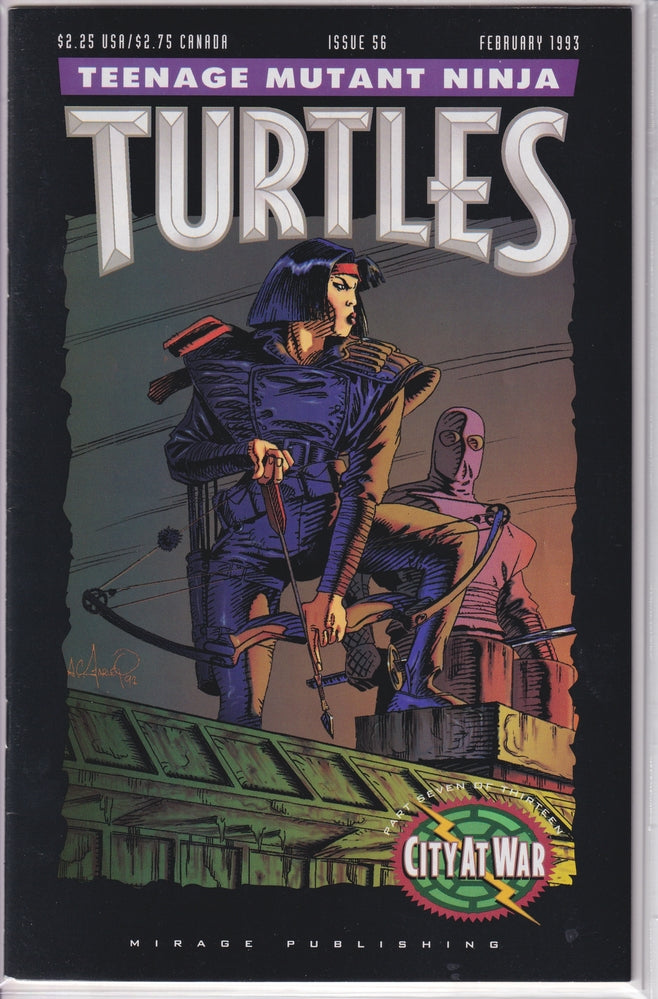 TEENAGE MUTANT NINJA TURTLES (1984) #56 FN/VF