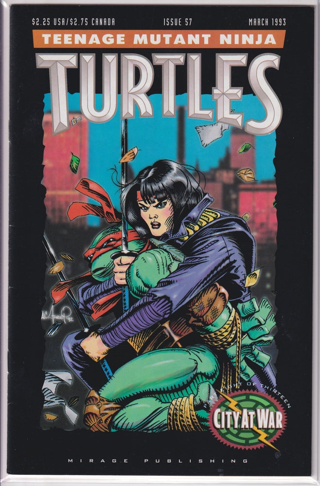 TEENAGE MUTANT NINJA TURTLES (1984) #57 FN/VF
