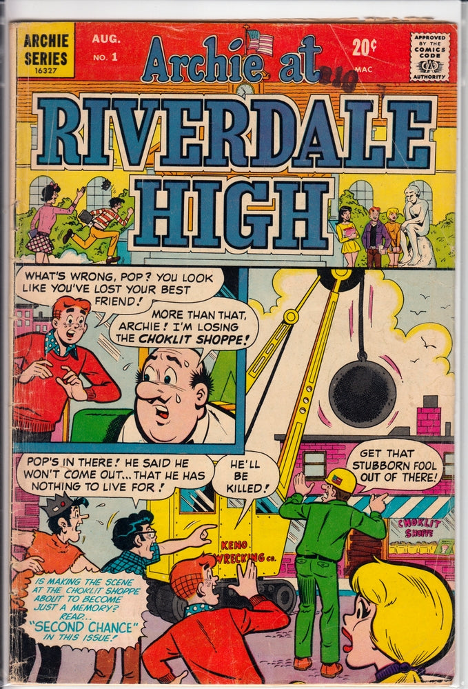 ARCHIE AT RIVERDALE HIGH #01 GD+