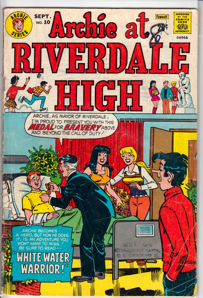ARCHIE AT RIVERDALE HIGH #10 GD