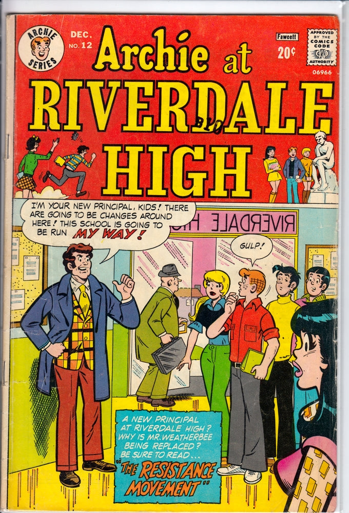 ARCHIE AT RIVERDALE HIGH #12 VG