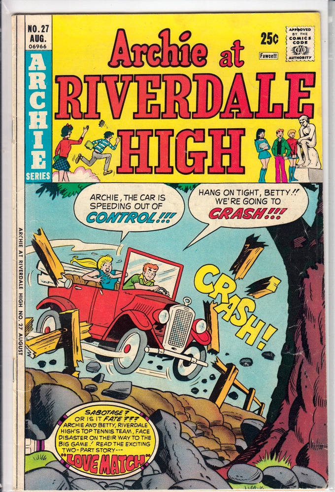ARCHIE AT RIVERDALE HIGH #27 VG
