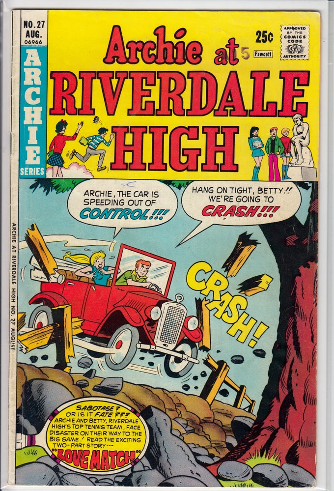ARCHIE AT RIVERDALE HIGH #27 VG+