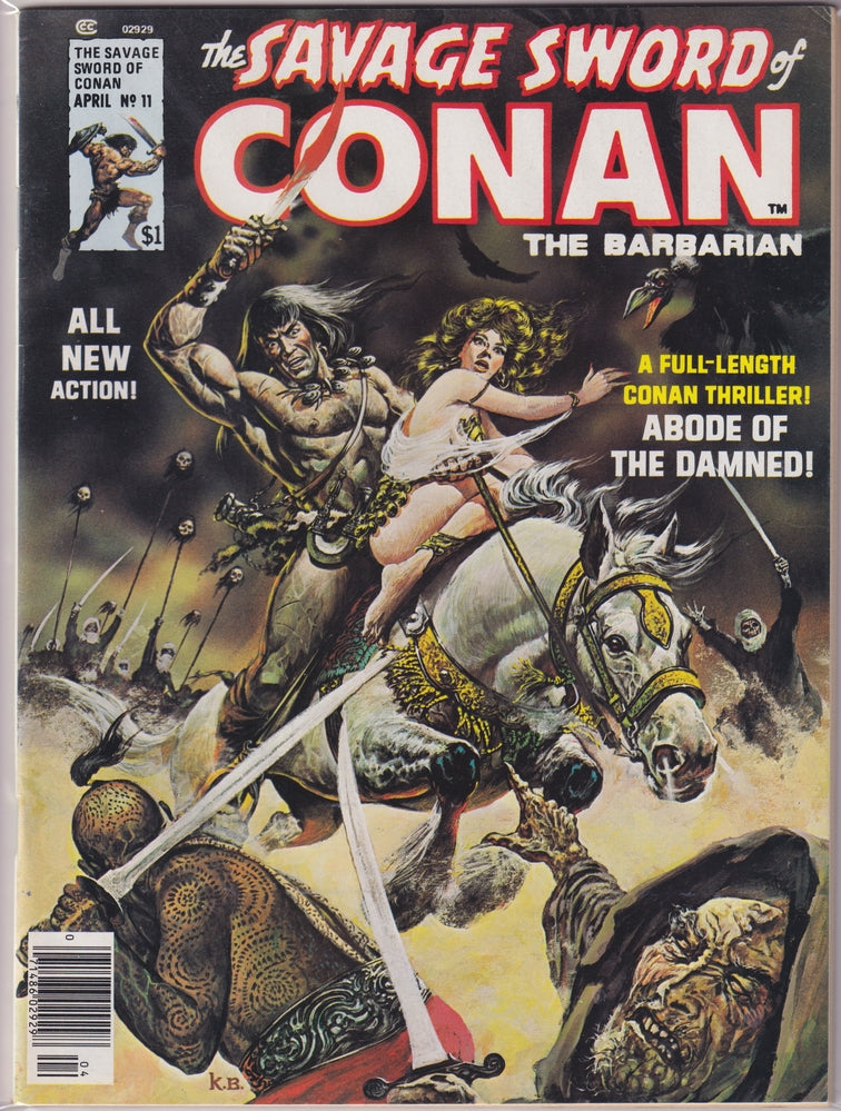 SAVAGE SWORD OF CONAN (1974) #011 VF-
