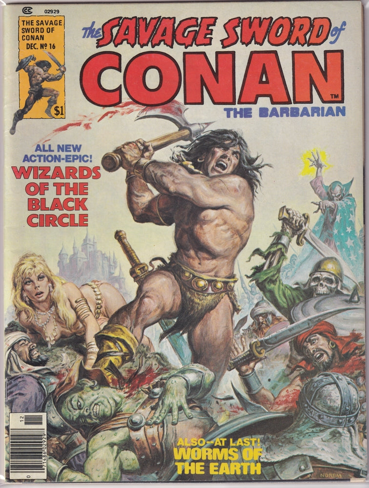 SAVAGE SWORD OF CONAN (1974) #016 FN+