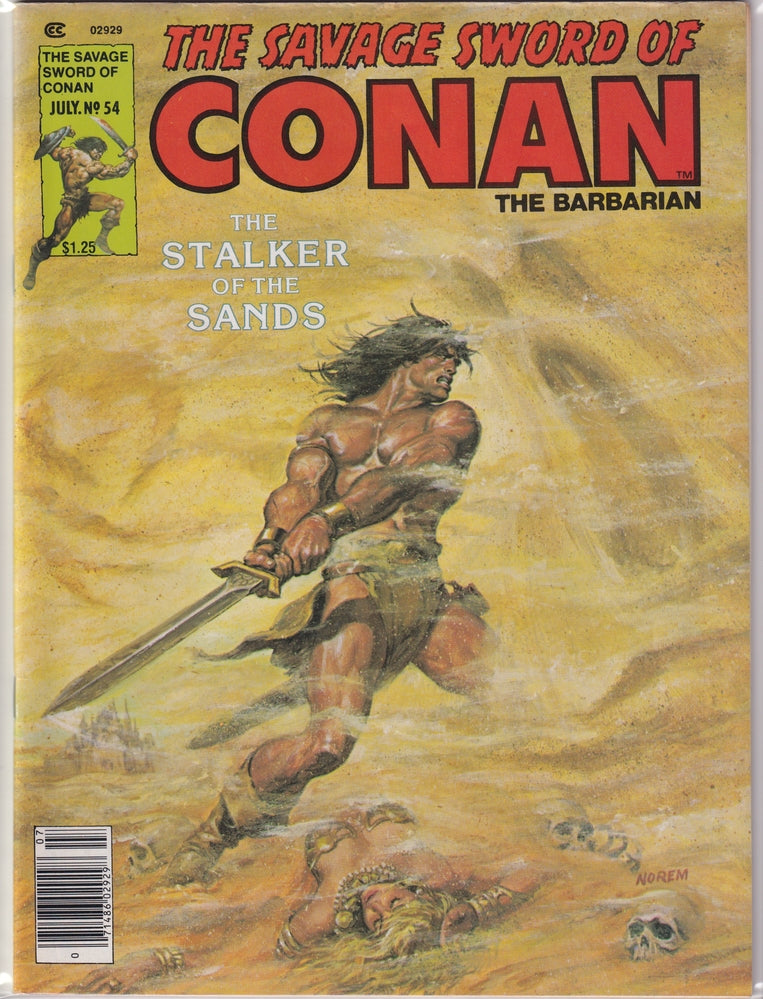 SAVAGE SWORD OF CONAN (1974) #054 VF