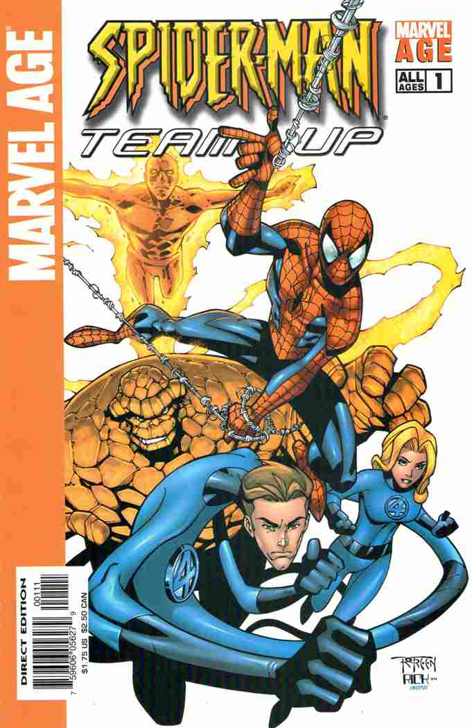 MARVEL AGE SPIDER-MAN TEAM-UP-SET- (#1 TO #5