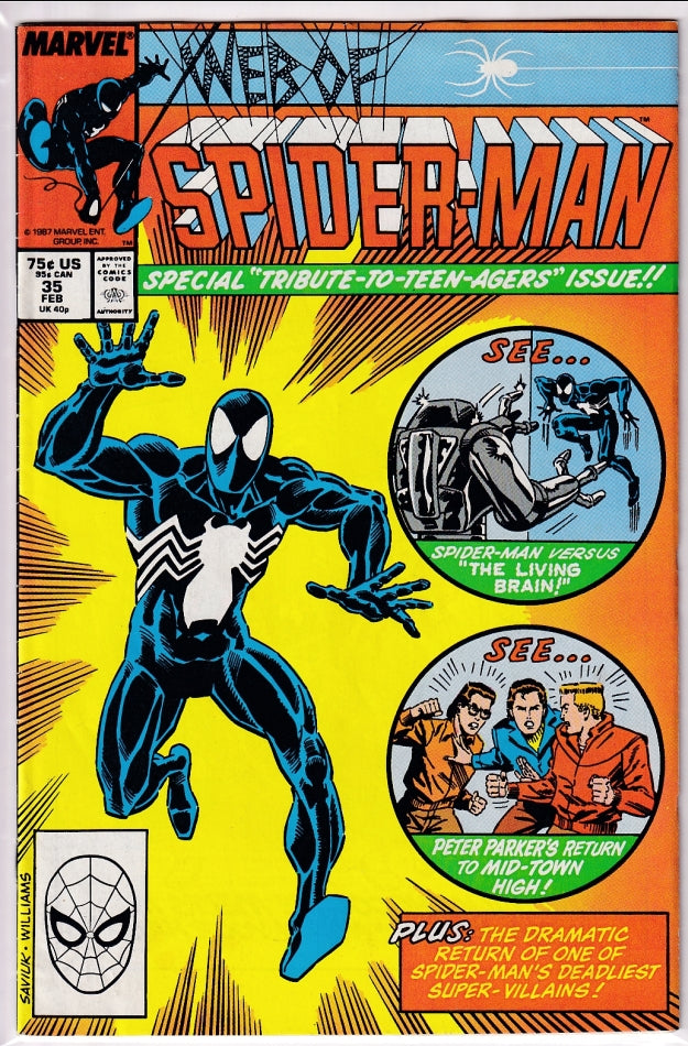 WEB OF SPIDER-MAN (1985) #035 VF-