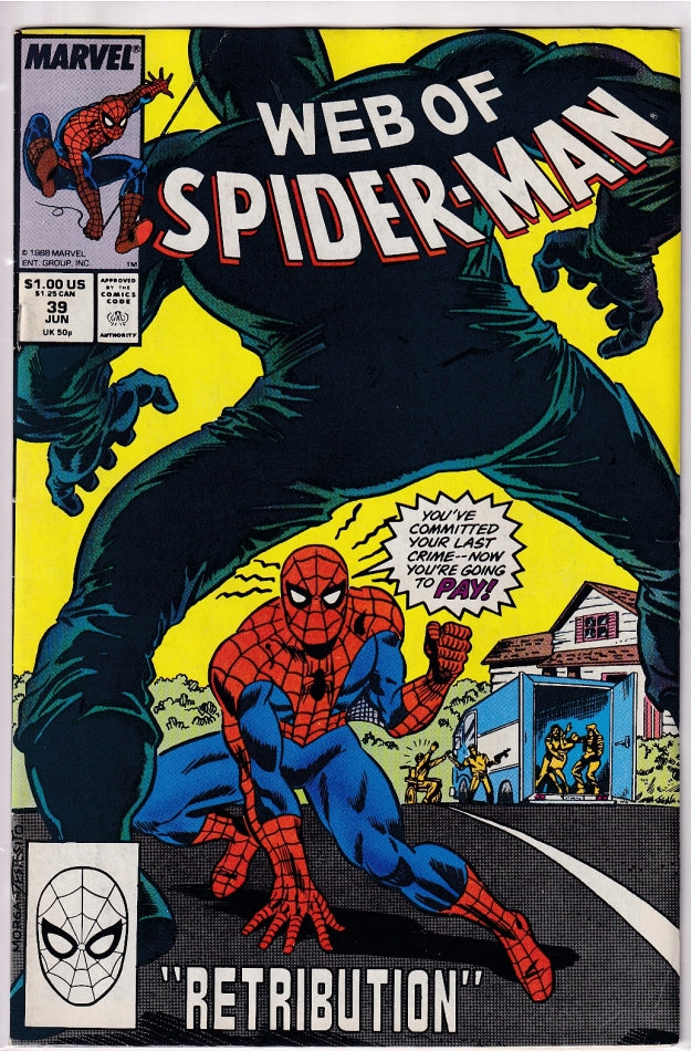 WEB OF SPIDER-MAN (1985) #039 FN