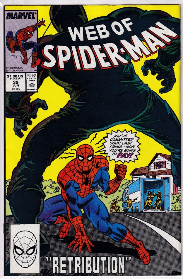 WEB OF SPIDER-MAN (1985) #039 VF-