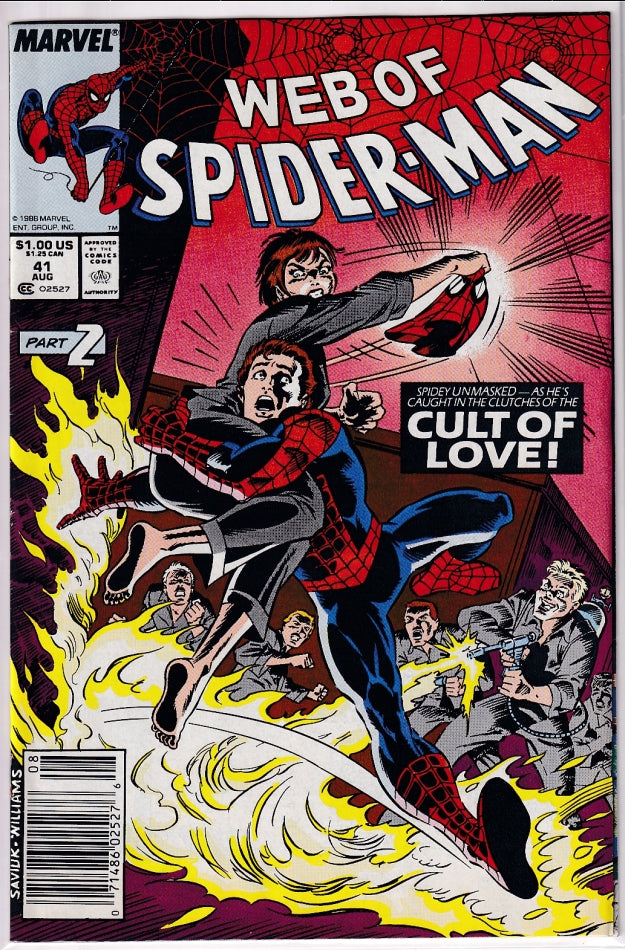 WEB OF SPIDER-MAN (1985) #041 FN/VF