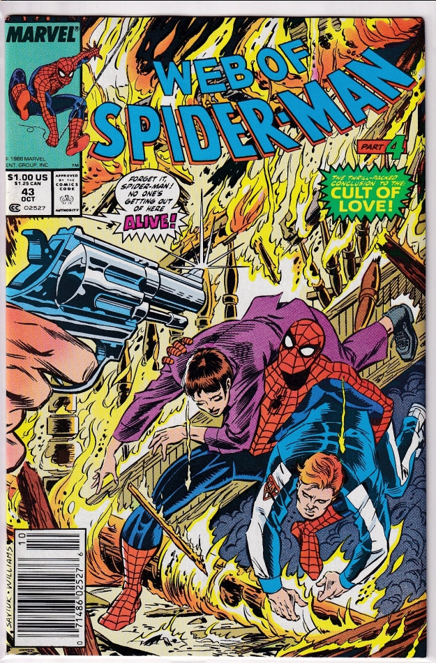 WEB OF SPIDER-MAN (1985) #043 VF+