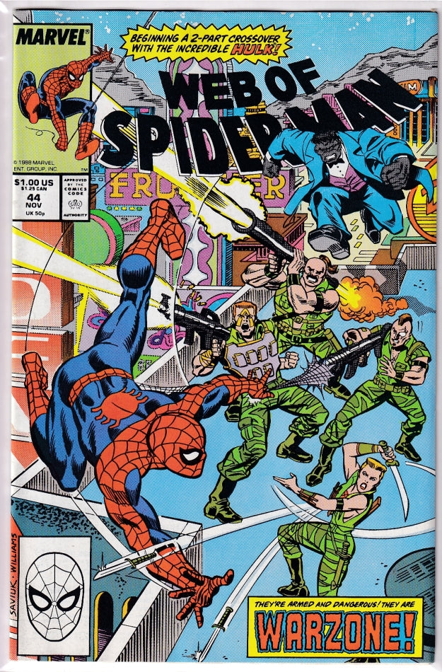 WEB OF SPIDER-MAN (1985) #044 VF