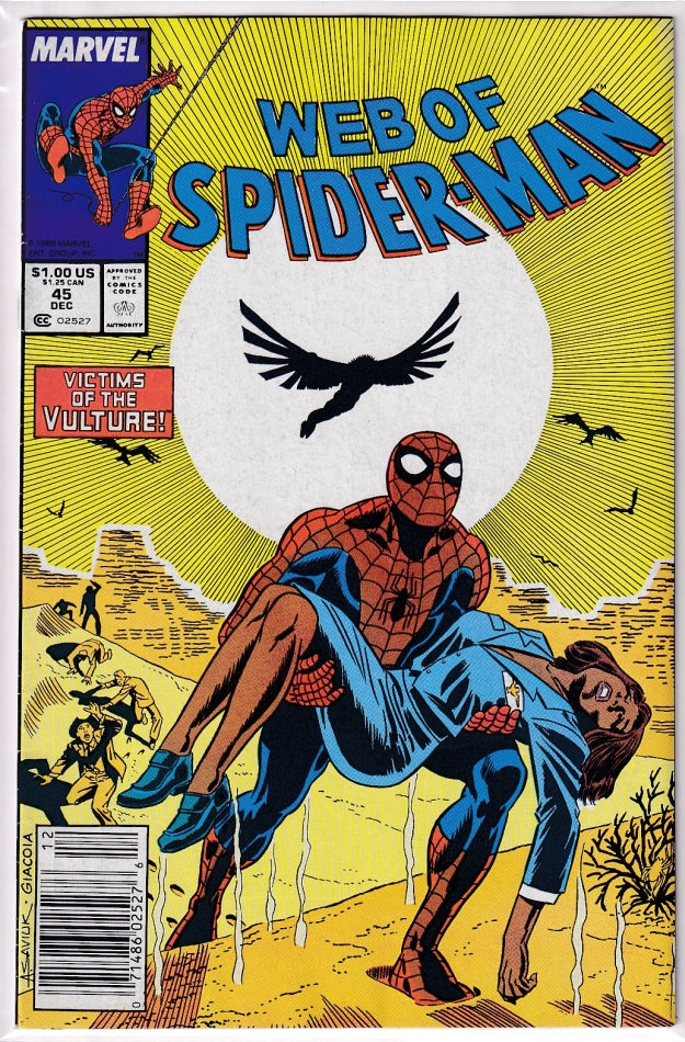 WEB OF SPIDER-MAN (1985) #045 VF