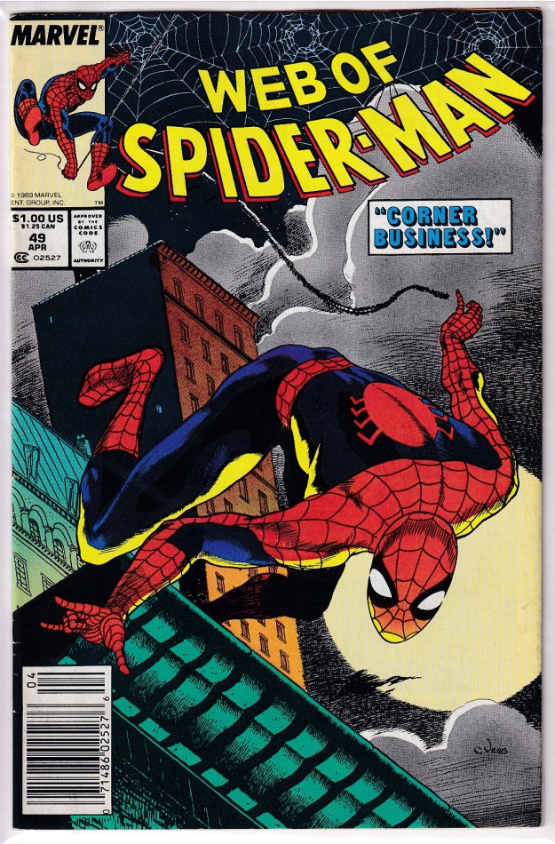 WEB OF SPIDER-MAN (1985) #049 FN-