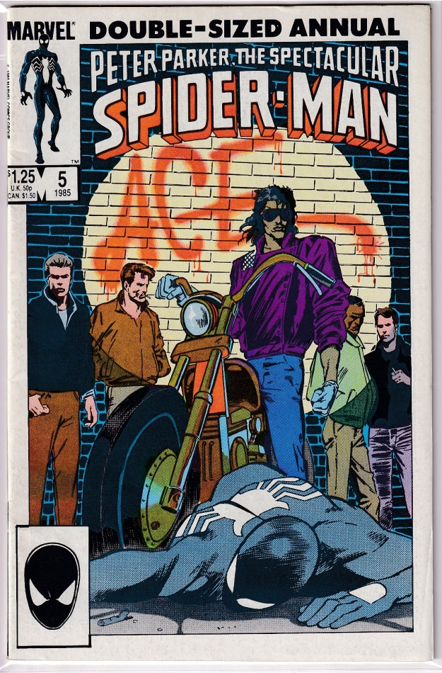 SPECTACULAR SPIDER-MAN (1976) ANNUAL #05 VF-
