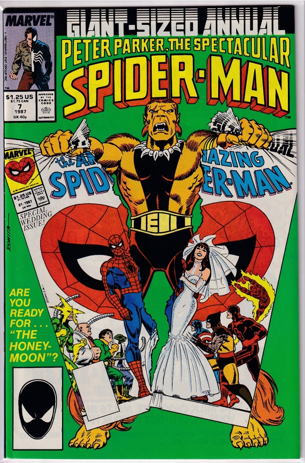 SPECTACULAR SPIDER-MAN (1976) ANNUAL #07 NM-