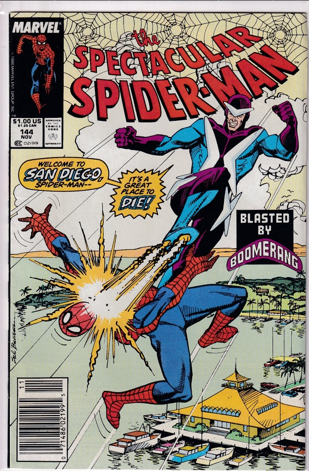 SPECTACULAR SPIDER-MAN (1976) #144 VF