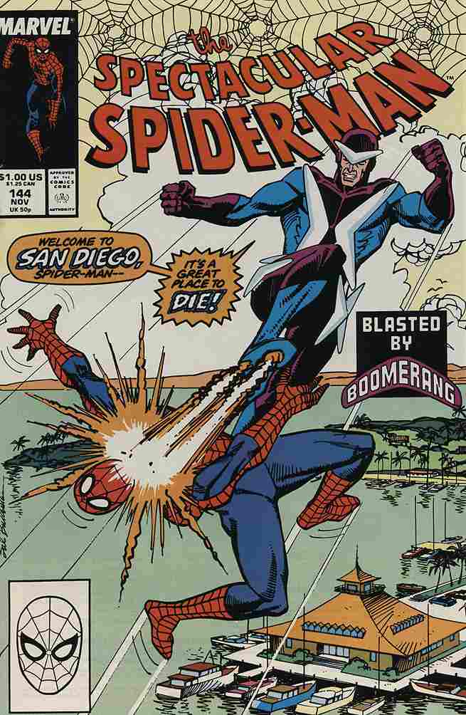 SPECTACULAR SPIDER-MAN (1976) #144 VF+