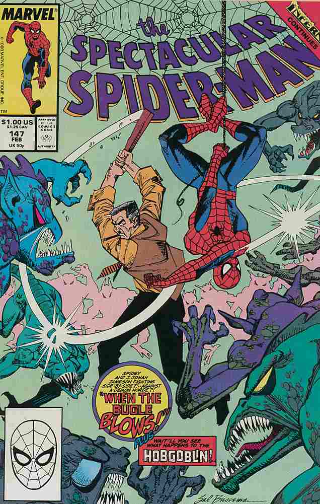 SPECTACULAR SPIDER-MAN (1976) #147 VF+