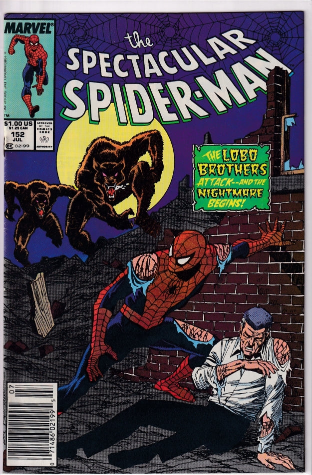 SPECTACULAR SPIDER-MAN (1976) #152 VF-