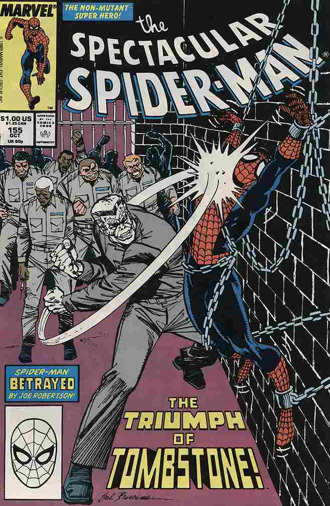 SPECTACULAR SPIDER-MAN (1976) #155 VF+