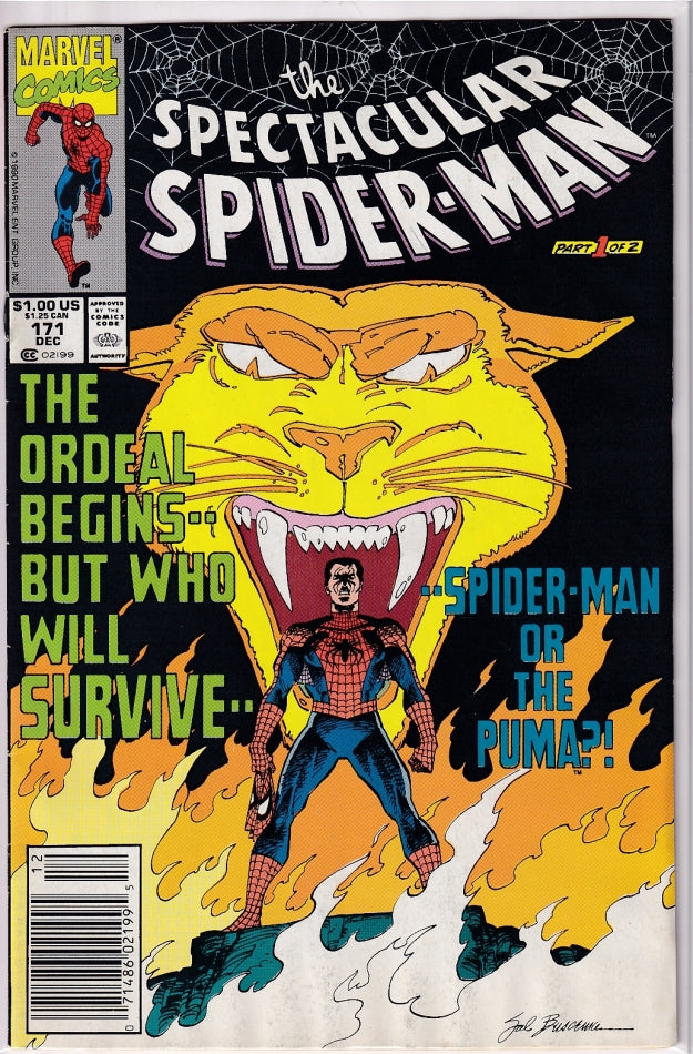 SPECTACULAR SPIDER-MAN (1976) #171 VF-