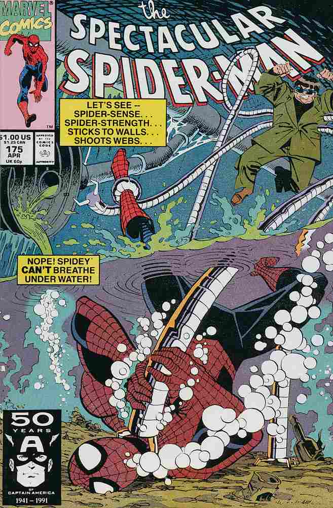 SPECTACULAR SPIDER-MAN (1976) #175 NM-