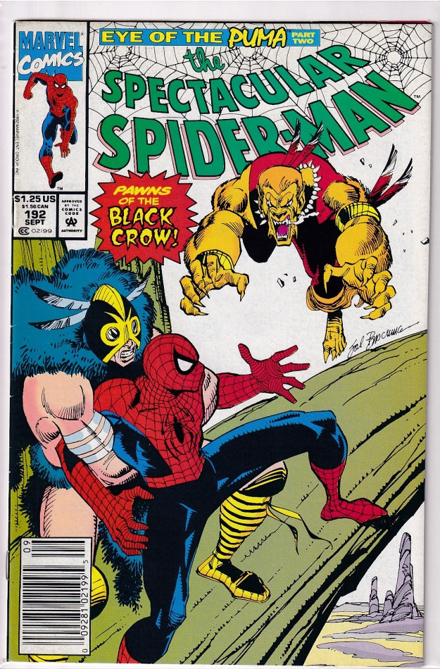 SPECTACULAR SPIDER-MAN (1976) #192 VF+
