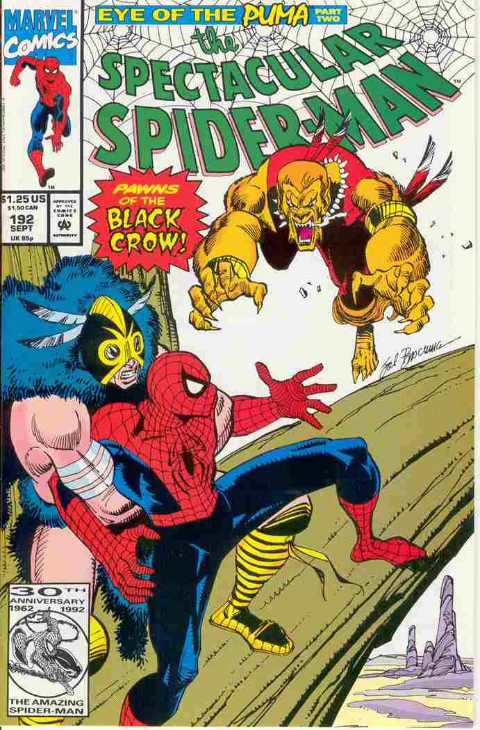 SPECTACULAR SPIDER-MAN (1976) #192 NM-