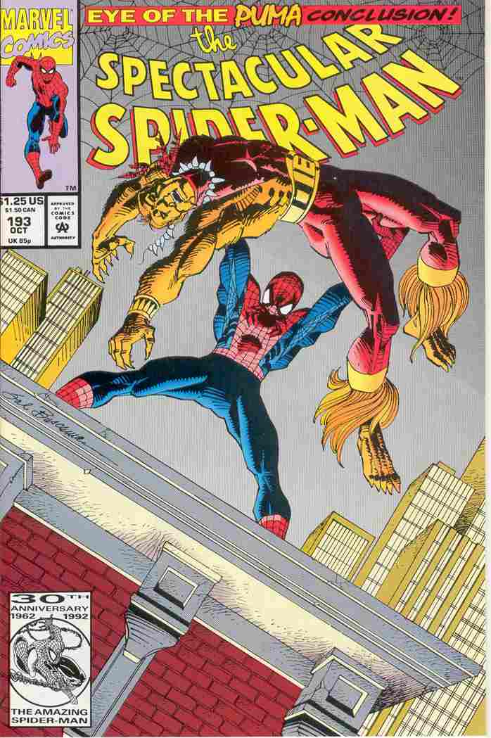 SPECTACULAR SPIDER-MAN (1976) #193 NM-