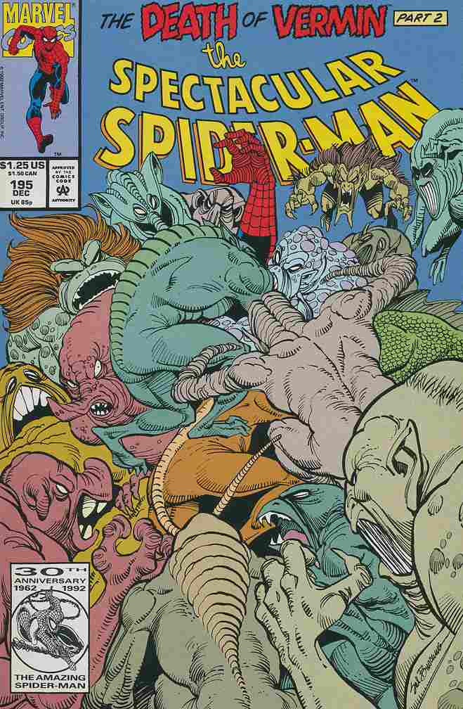 SPECTACULAR SPIDER-MAN (1976) #195 NM-