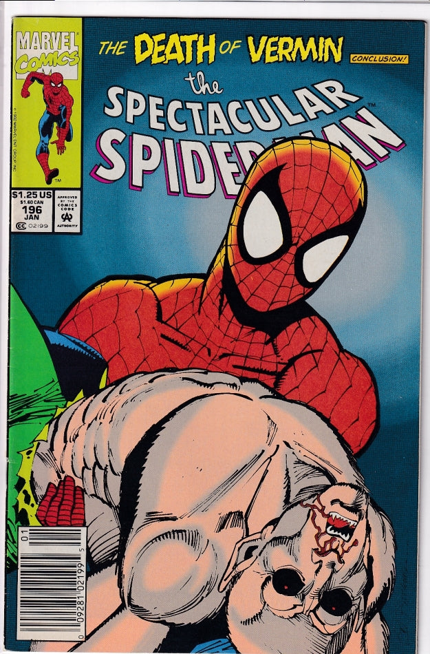 SPECTACULAR SPIDER-MAN (1976) #196 VF-